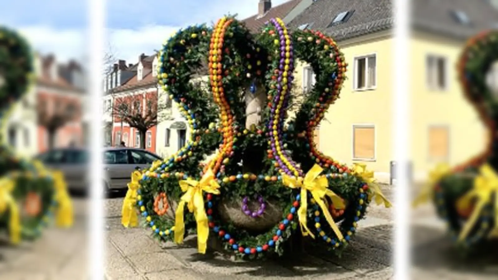 Der Osterbrunnen (Bild: Johanna Pösl)