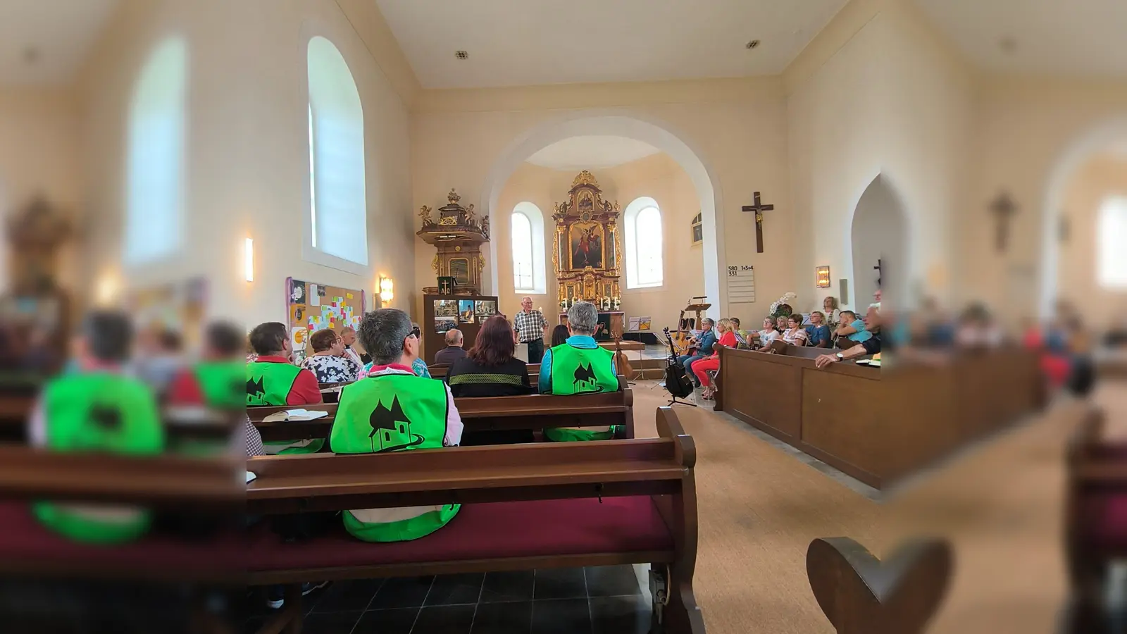 In der evangelischen Kirche St. Michael, ehemalige Simultankirche. (Bild: Hermann Böhm)