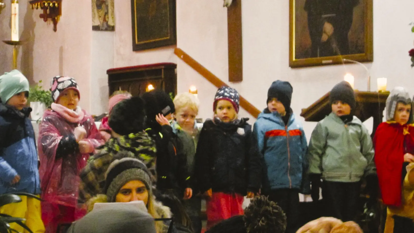 Martinsfeier des Kinderhaus Pusteblume. (Bild: Kinderhaus Pusteblume/exb)