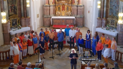 Multichor gibt Konzert in der Hedwigskirche. (Bild: Ralf Weber)