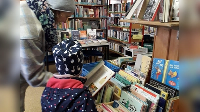 Zum „Tag der Bibliotheken” hatte der Bücherstadl in Fichtelberg eingeladen. (Bild: gis)