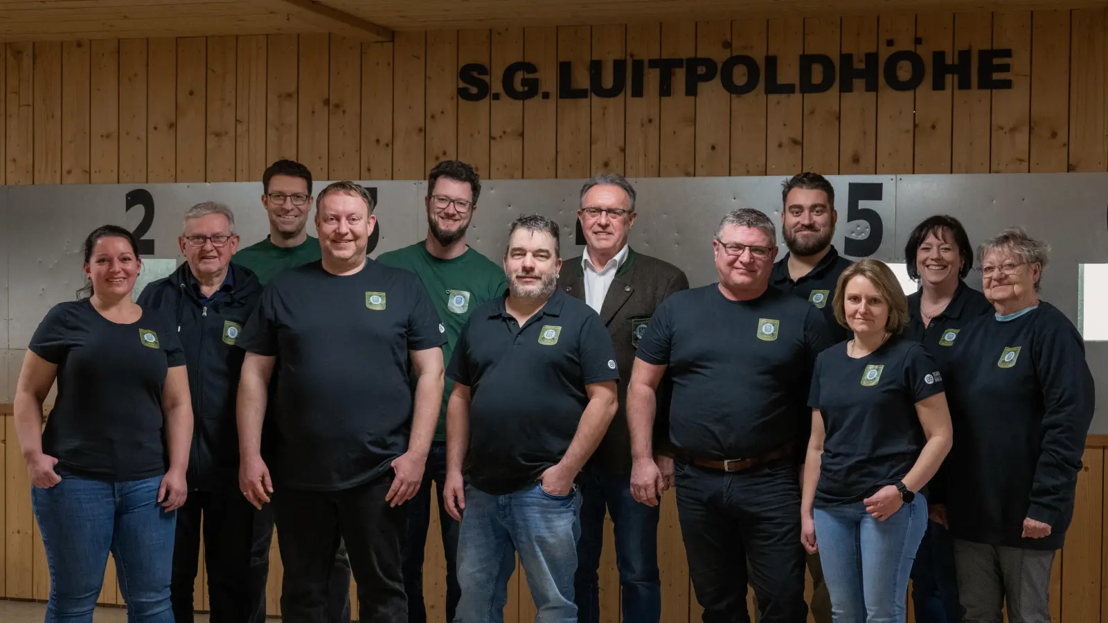 Die Vorstandschaft der SG Luitpoldhöhe. (Bild: Claudia Poppel)