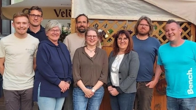 Die Theatergruppe ist mit dem neuen Team gut aufgestellt und blickt optimistisch auf kommende Projekte. Von links: Sandro Sendlbeck, Manfred Renner, Sabine Kißler, Stefan Schober, Karin Rupprecht-Horn, Gabi Strauß, Florian Bernhardt, Patrick Büttner, nicht im Bild Julia Groß, Vinzenz Plößner, Tobias Rothmeier und Tanja Groß. (Bild: Gabi Strauß)