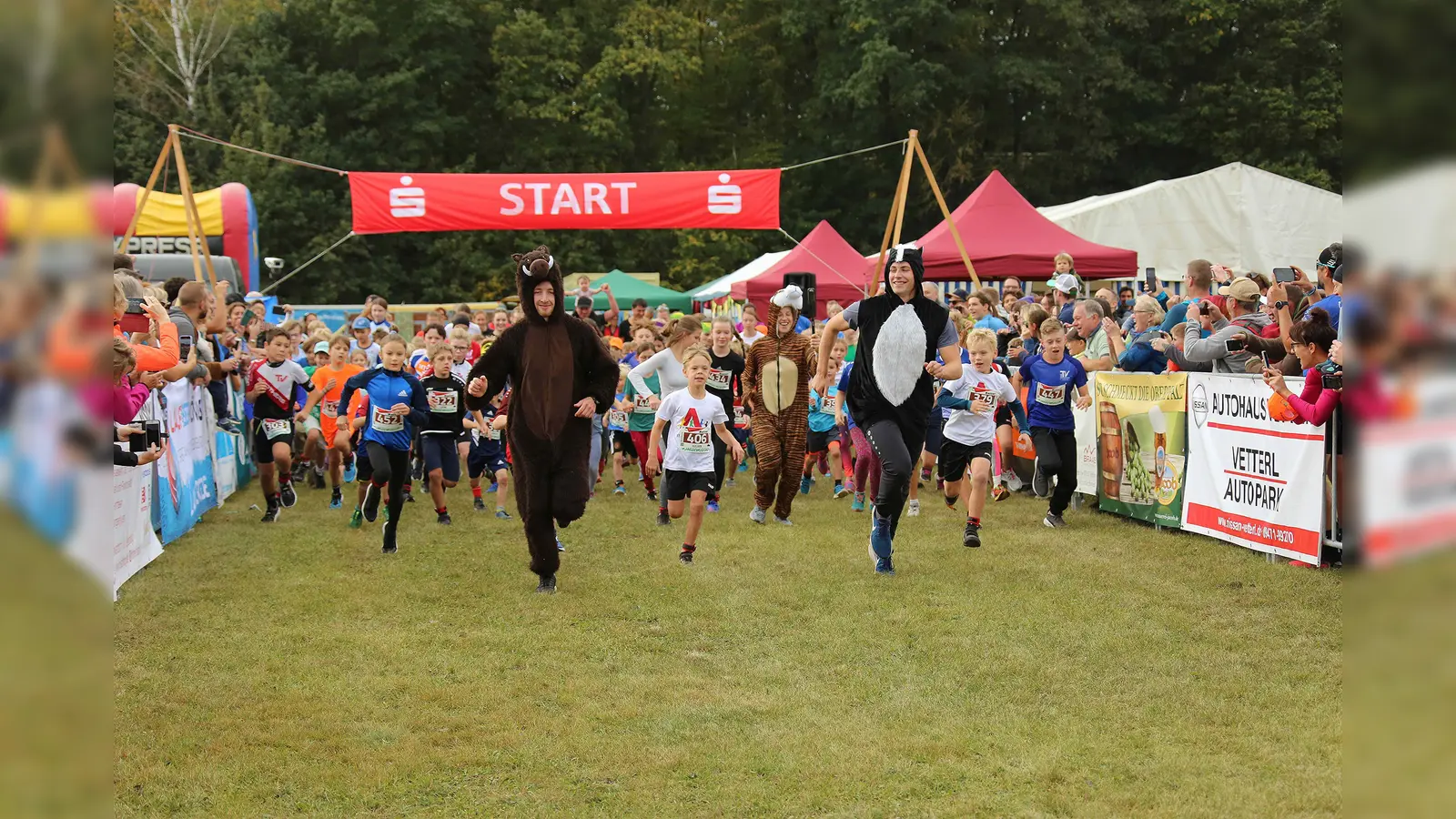 Das etablierte Outdoorsport Event „Jag de Wuidsau“ wird ein waschechtes Familienevent, wie hier der Frischlingsrun (Bild: Franz Pretzl)