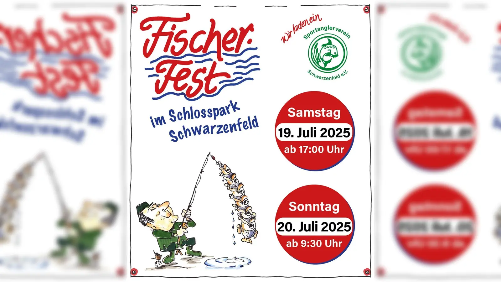 Einladung zum Fischerfest in Schwarzenfeld (Bild: Michael Bauer)