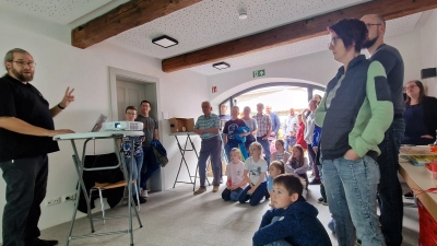 Treffen des Vereins „PlößbergWerk” im Generationentreff in Plößberg. (Bild: Ralf Back/exb)