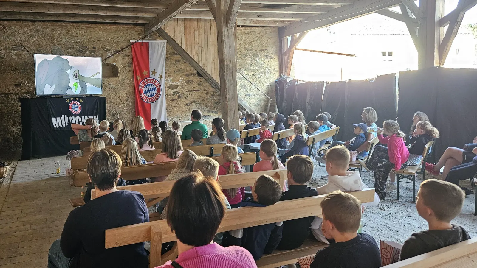 Open-Air-Kino im Schafferhof. (Bild: Alois Hümmer)