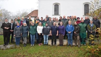 Gruppenbild Abschlussprüfung Habsberg. (Bild: Christa Englhard)