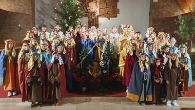 Sternsinger Pfarrei Dürnsricht-Wolfring mit Expositur Högling (Bild: Susanne Ettl )