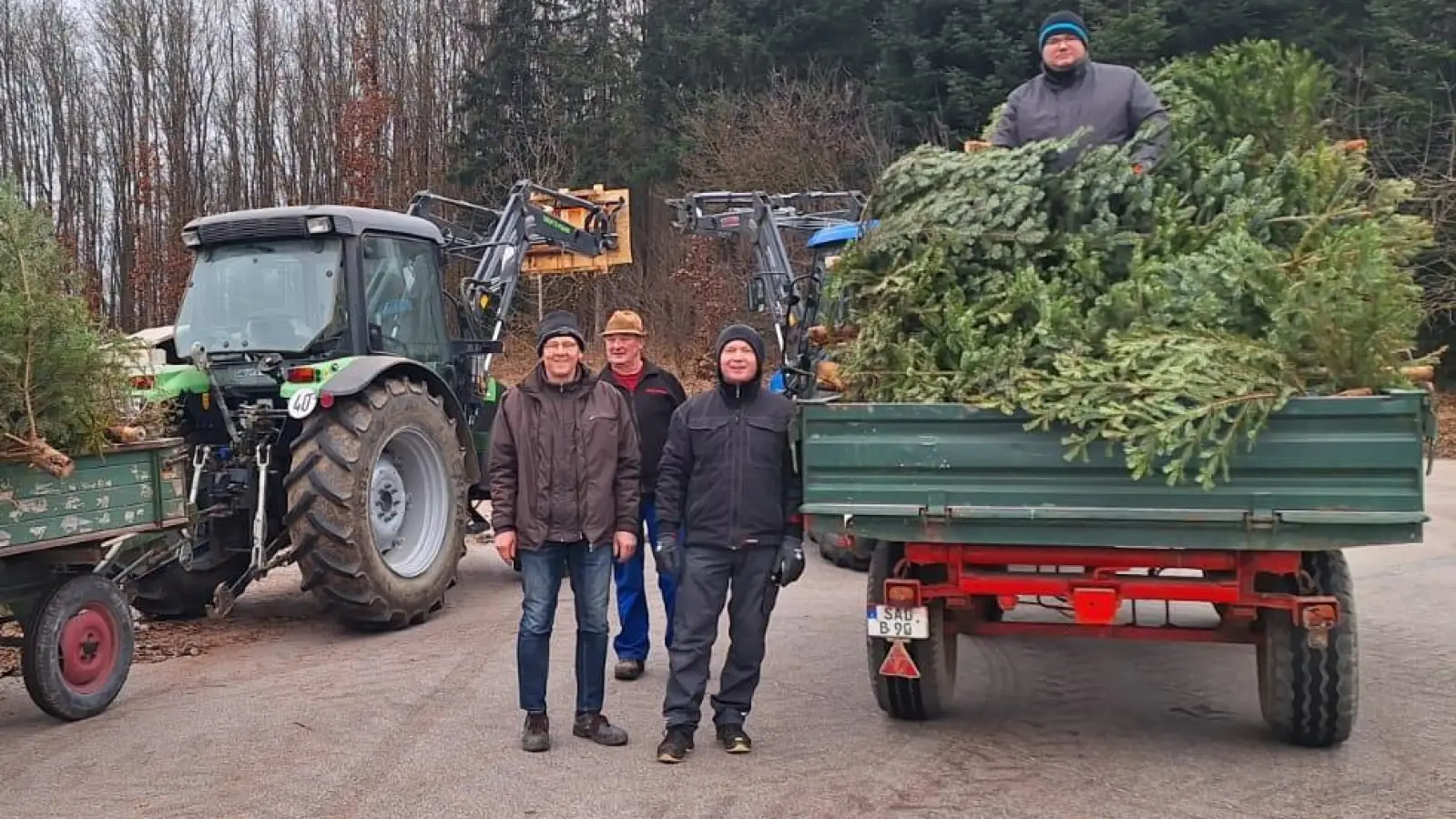 Rund 120 Bäume sammeln die Mitglieder des Obst- und Gartenbauvereins Wolfring in Freihöls, Wolfringmühle und Wolfring ein. (Bild: Ziegelmeier/exb)