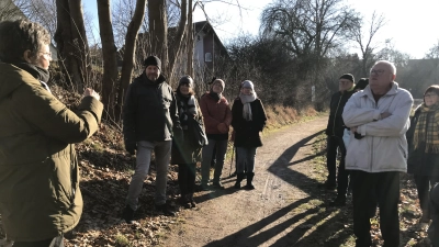 Wanderung auf dem „Vilserlebnisweg” bei Hahnbach. (Bild: Tanja Siegler)