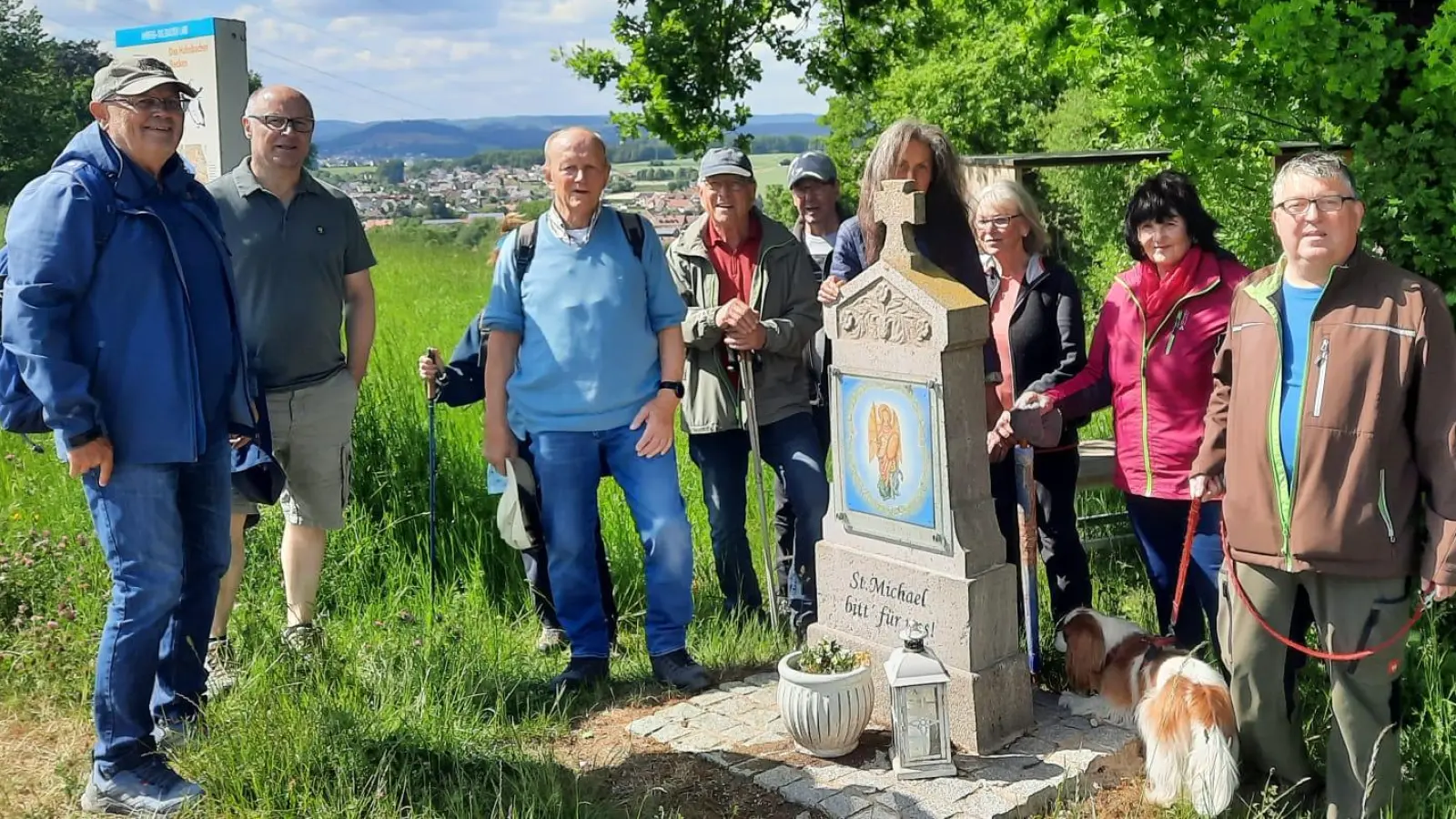 Die Wandergruppe (Bild: Xaver Flierl)