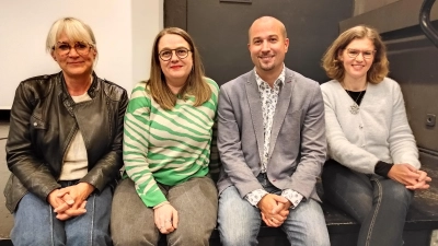 Veränderungen im Vorstand des Stadtjugendrings: (von links) „Vize” Sabine Graßl und Beisitzerin Katrin Sperrer hören auf, Chef Florian Vogel bekommt in Melanie Lingl eine neue Stellvertreterin.  (Bild: rg)