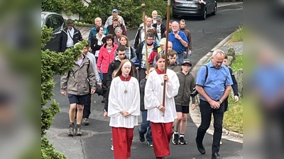 Wallfahrt nach Kirchenpingarten.  (Bild: Manfred Prechtl )