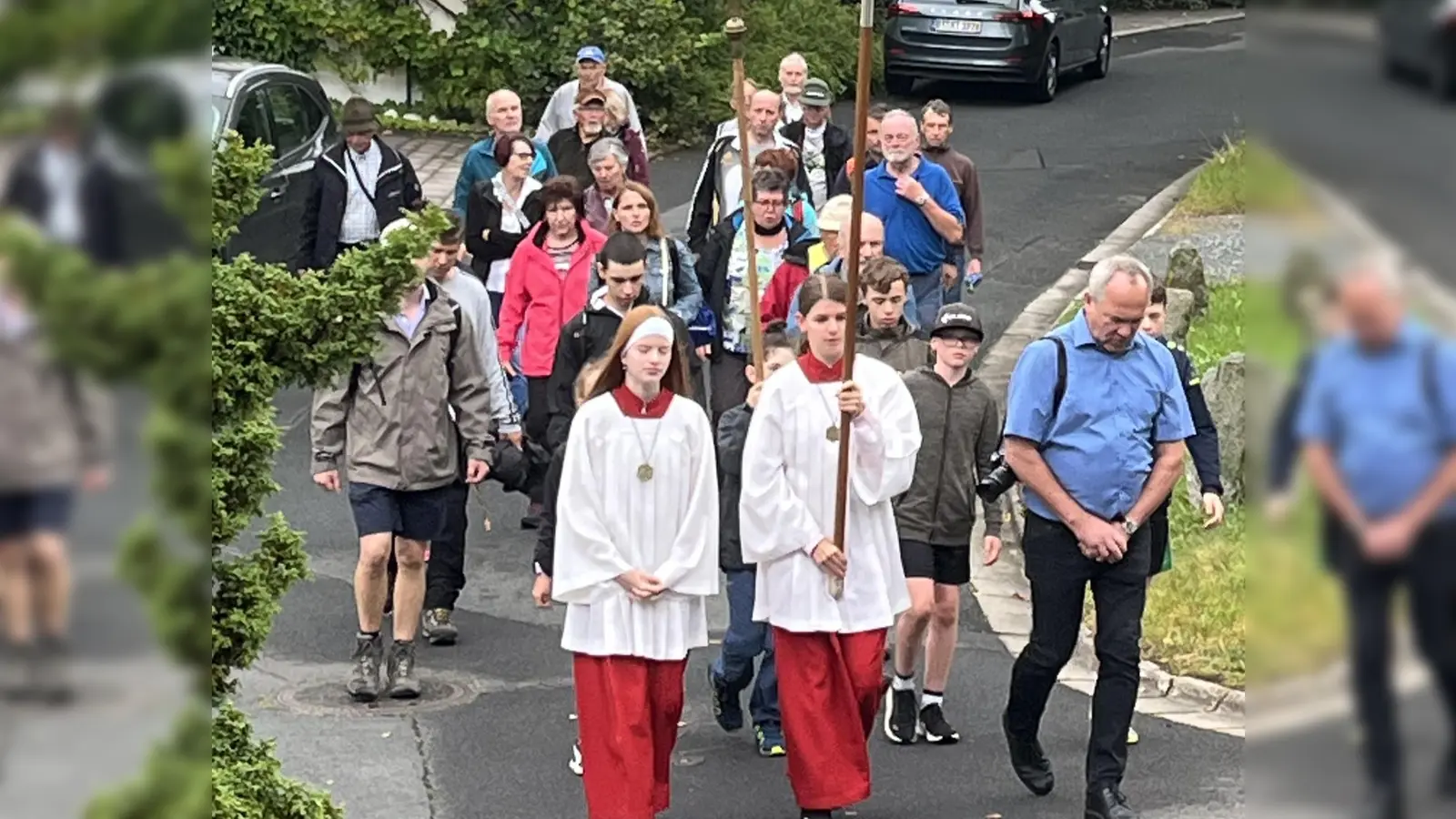 Wallfahrt nach Kirchenpingarten.  (Bild: Manfred Prechtl )