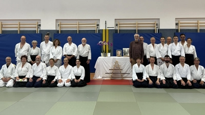 Bushido Amberg, Sparte Aikido, Lehrgang vom 13.09. bis 15.09.2024. (Bild: Peter Schreyer)