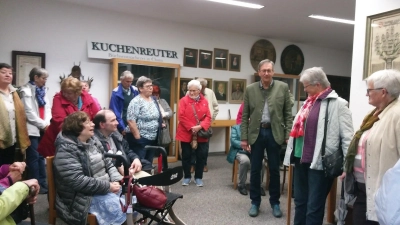 Führung beim Kuchenreuter in Cham.  (Bild: Hannelore Grötsch )