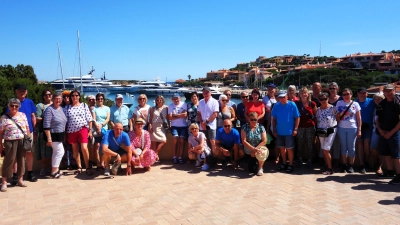 Auf den Spuren der Schönen und Reichen war die DJK-Reisegruppe an der Costa Smeralda  (Bild: Lothar Trager)