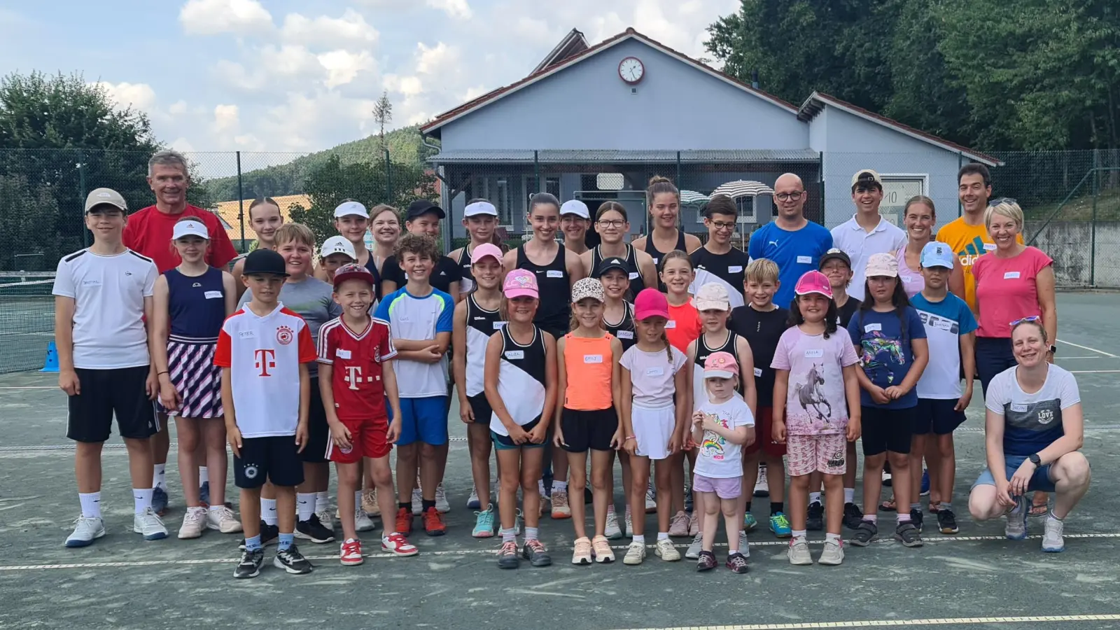 Kindertenniscamp des Tennisclub Rot-Weiß Paulsdorf (Bild: Michael Mulzer)