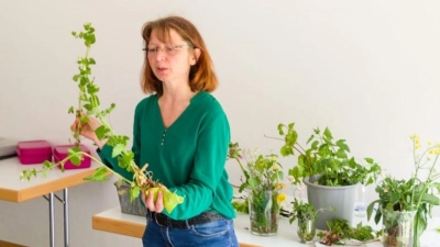 Kräuterführerin Theresia Herdegen. (Bild: Brigitte Klinger)