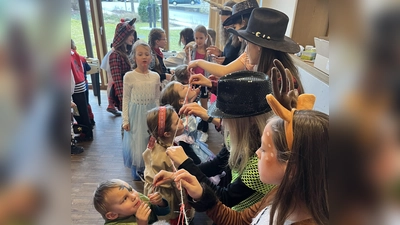 Die Kinder hatten bei der Faschingsparty ihren Spaß. (Bild: snn)