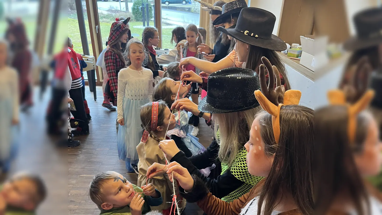 Die Kinder hatten bei der Faschingsparty ihren Spaß. (Bild: snn)