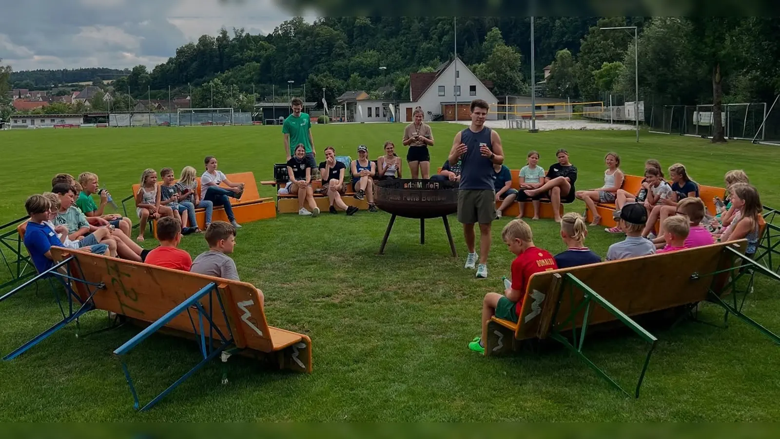 Kinder-Feriencamp in Rieden 2024 (Bild: Matthias Becker)