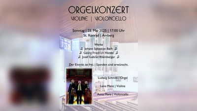 Einladung zum Orgelkonzert in St. Konrad (Bild: Michael Jakob)