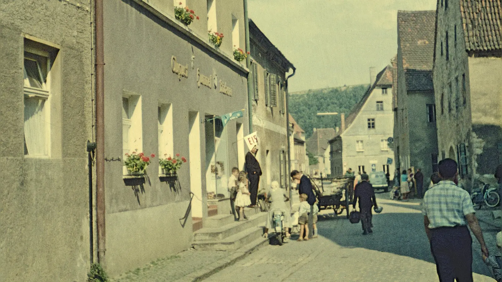 Obere Hauptstraße Schmidmühlen (Bild: Heinrich Hummel (sen.))