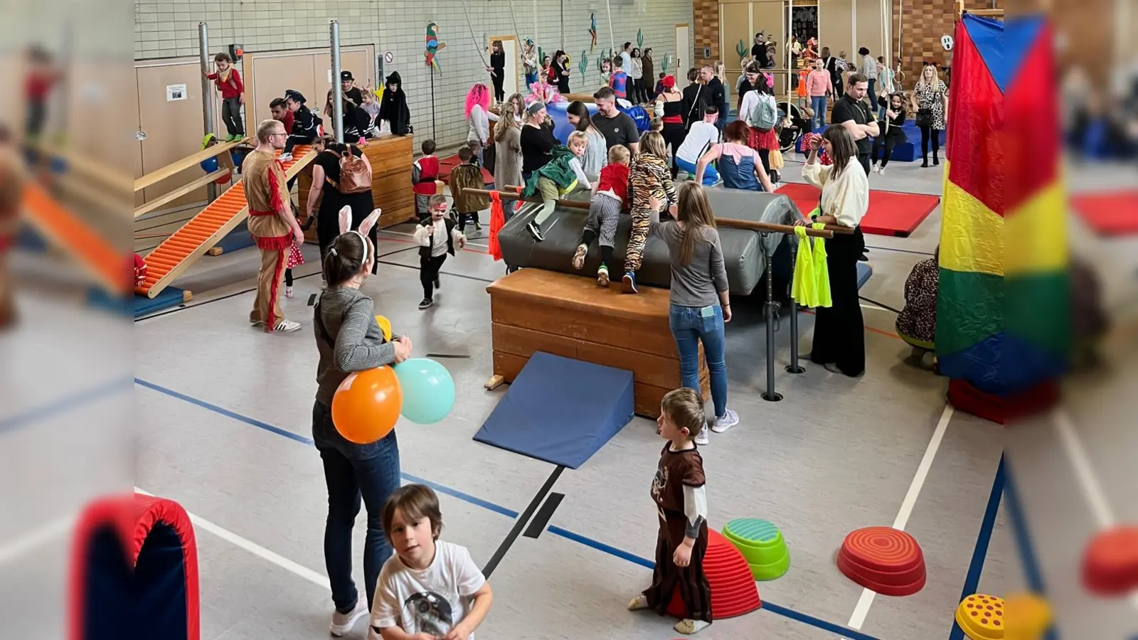 Indoorspielplatz Moosbach (Phantasiewelt). (Bild: Daniela Gissibl)