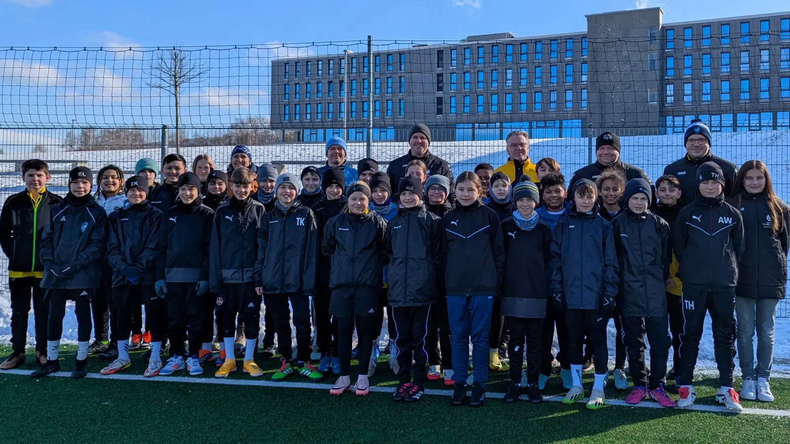 32 Kinder und 6 Trainerinnen und Trainer vebrachten ein unvergessliches Wochenende im BSLV Camp Nordbayern in Bischofsgrün (Bild: Johannes Rumpler)