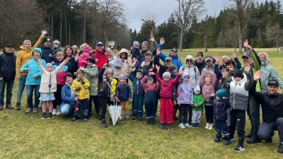 Die Teilnehmer des Ausflugs des Fichtelgebirgsvereins am Ostermontag. (Bild: FGV Waldershof/exb)