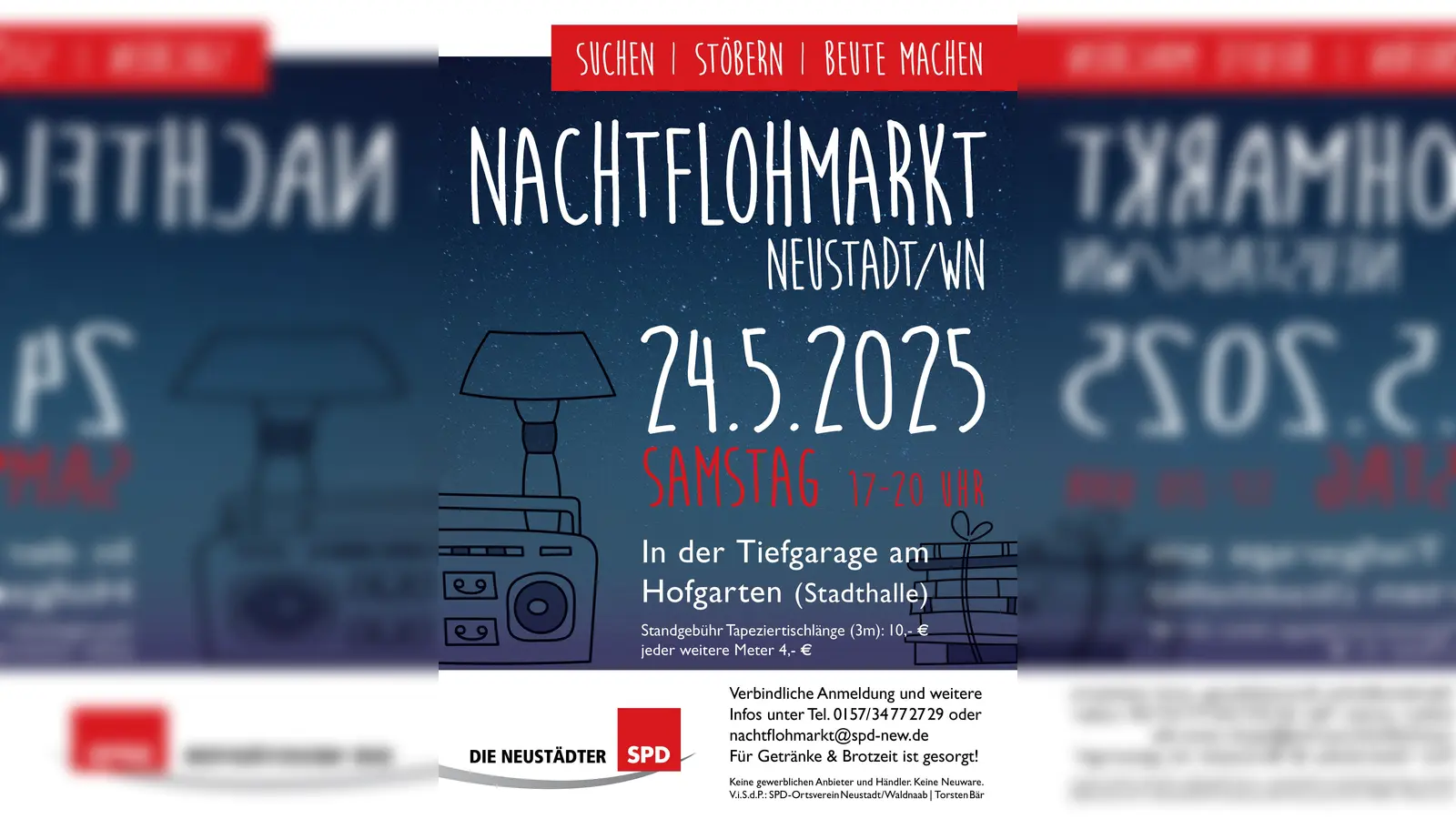 Nachtflohmarkt der SPD NEW (Bild: Torsten Bär )