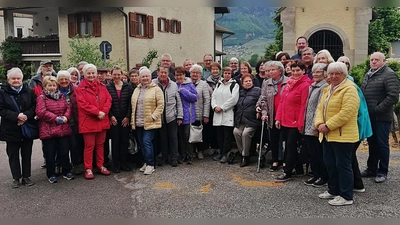 Die Reisegruppe der Arbeiterwohlfahrt erlebt schöne Tage in Südtirol.  (Bild: Zebisch/exb)