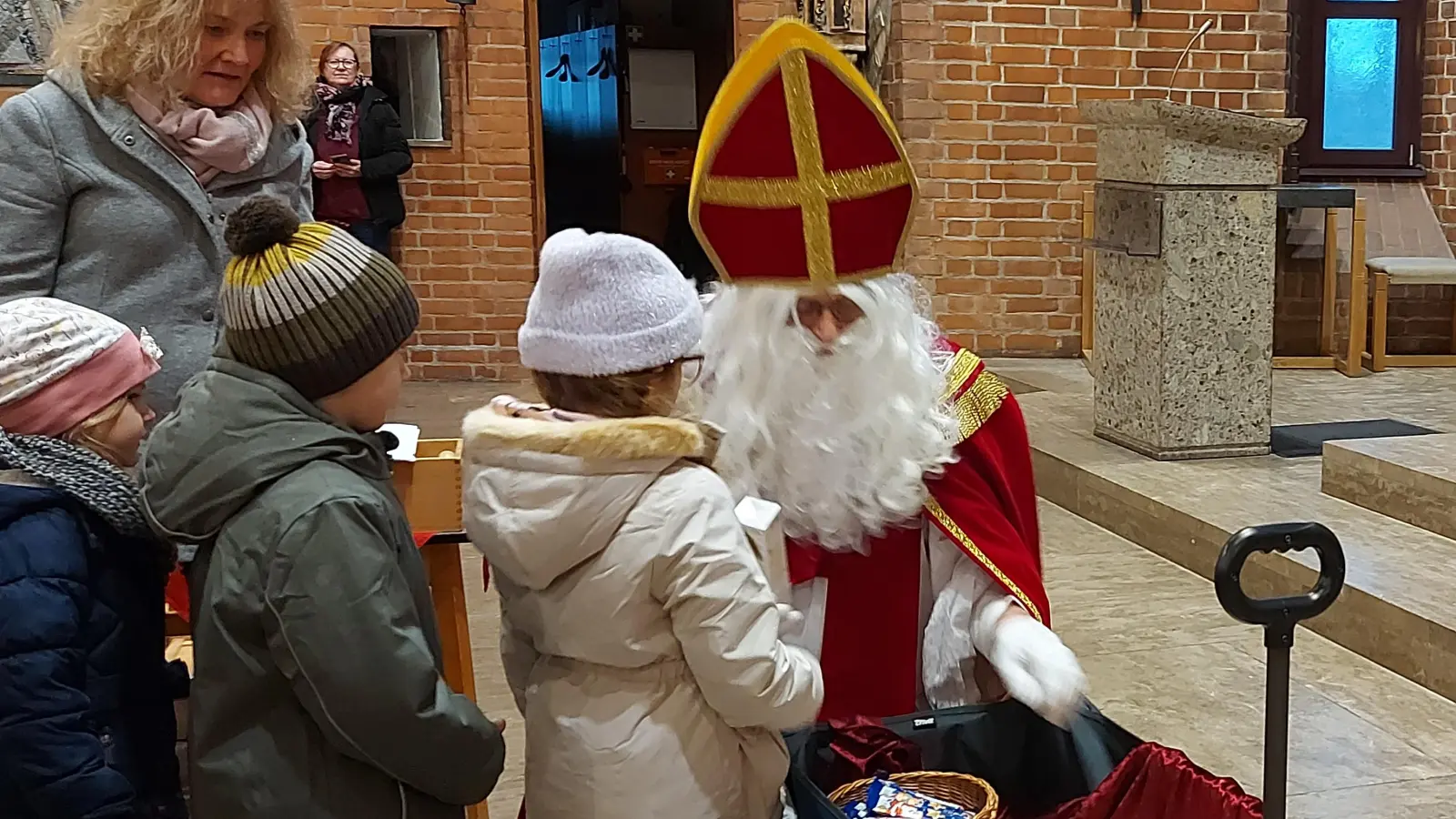 Nikolaus in Maria Waldrast (Bild: Georg Weißer)