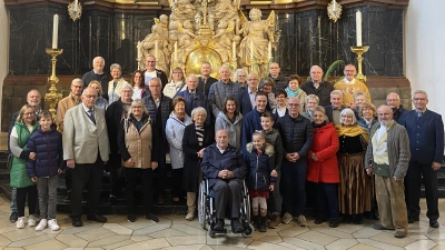 Ehejubiläumsfeier in Basilika Waldsassen (Bild: Markus Scharnagl)