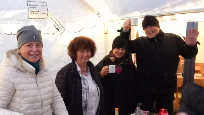 Winterzauber in Nagel begeistert die Besucher. (Bild: Kerstin Küffner)