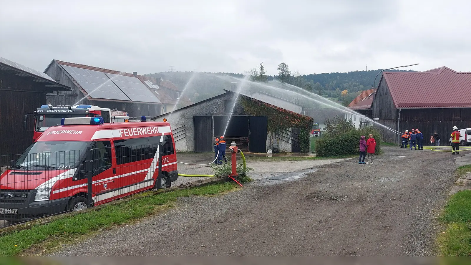 Einsatzübung der Jugendfeuerwehren (Bild: Markus Ziegler)