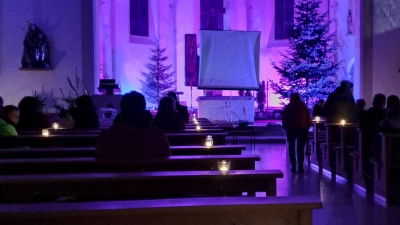 Auszeit - Geschenkte zur für die Seele in der katholischen Pfarrkirche in Mantel (Bild: Karl Hofmann)