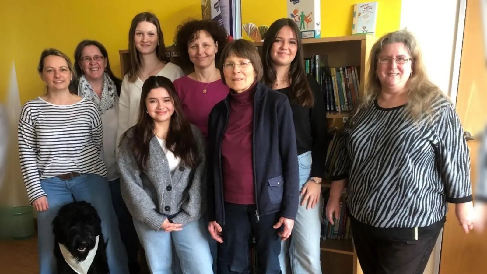 Der Leseclub der St. Felix Schule hat weitere Verstärkung bekommen. (Bild: Rainer Hetz)