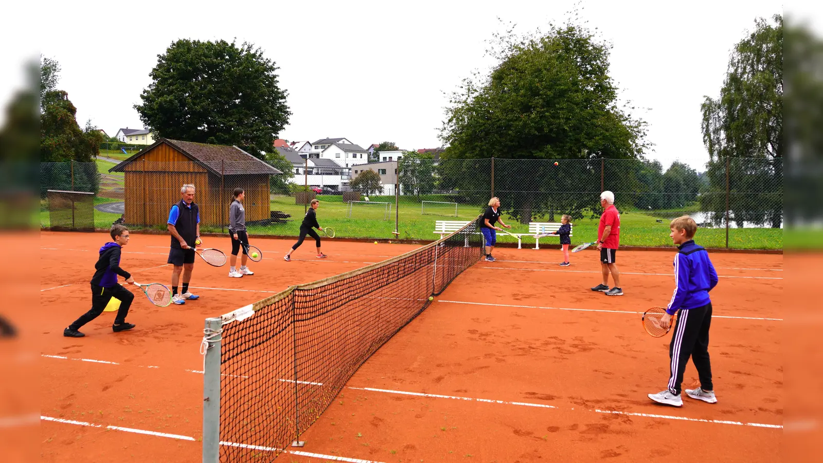 Tennis - Feriennachmittag TC Waldthurn (Bild: Franz Völkl)