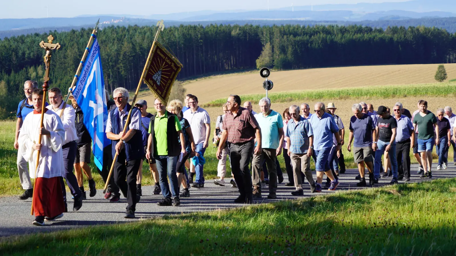 72. Wallfahrt der Männer und Familien aus der nördlichen Oberpfalz. (Bild: Alois Kleierl)