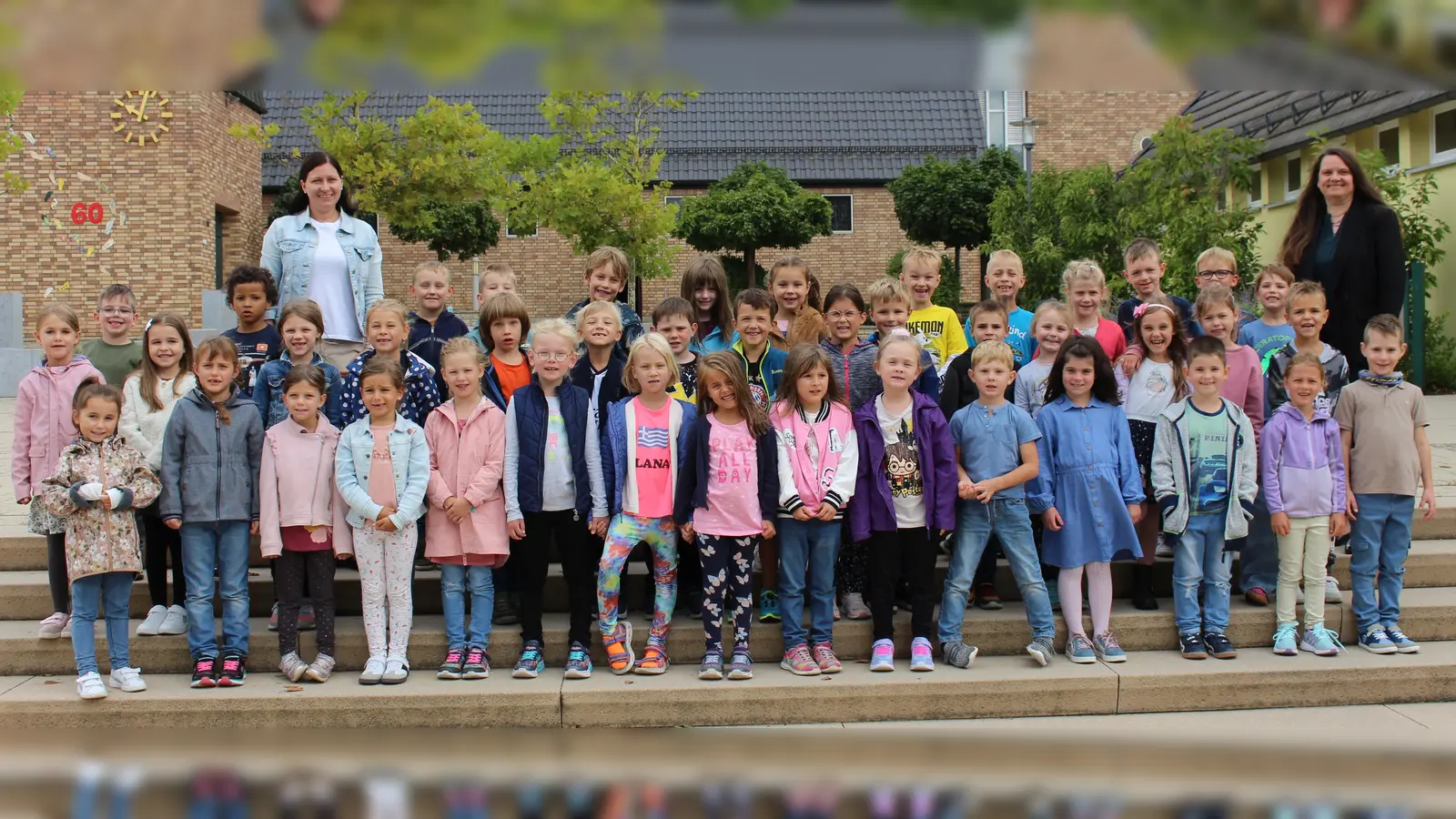 Die „Erstis” der Grundschule Fensterbach (Bild: Stefanie Martin)