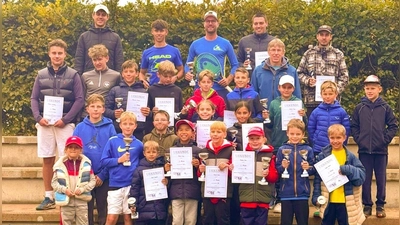 Die Stadtmeister der Stadt Weiden im Tennis. (Bild: Silvia Bloedt-Sejdu)