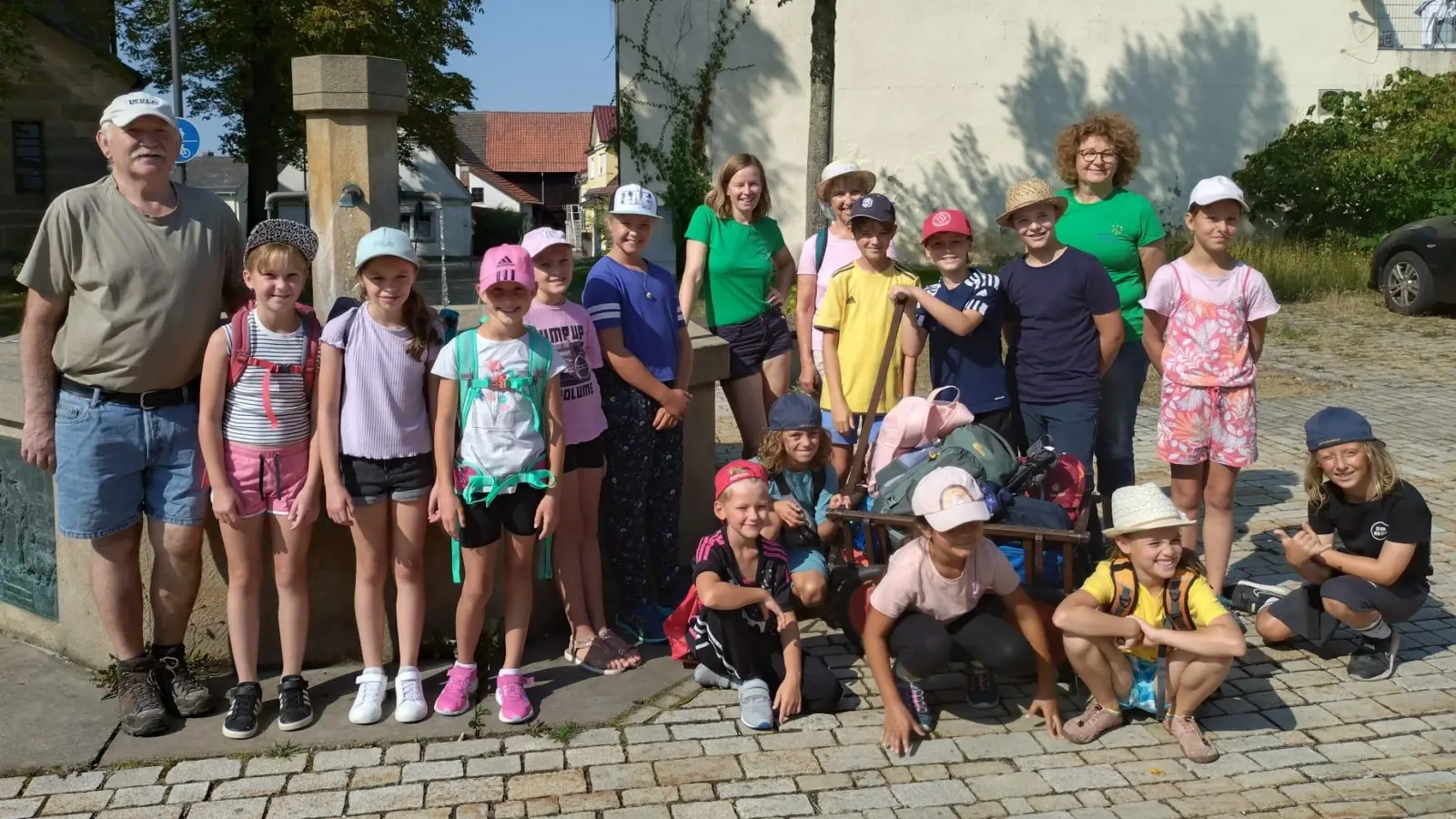 Die Gruppe der BUND-Naturschutz Kids. (Bild: Verena Porsch)