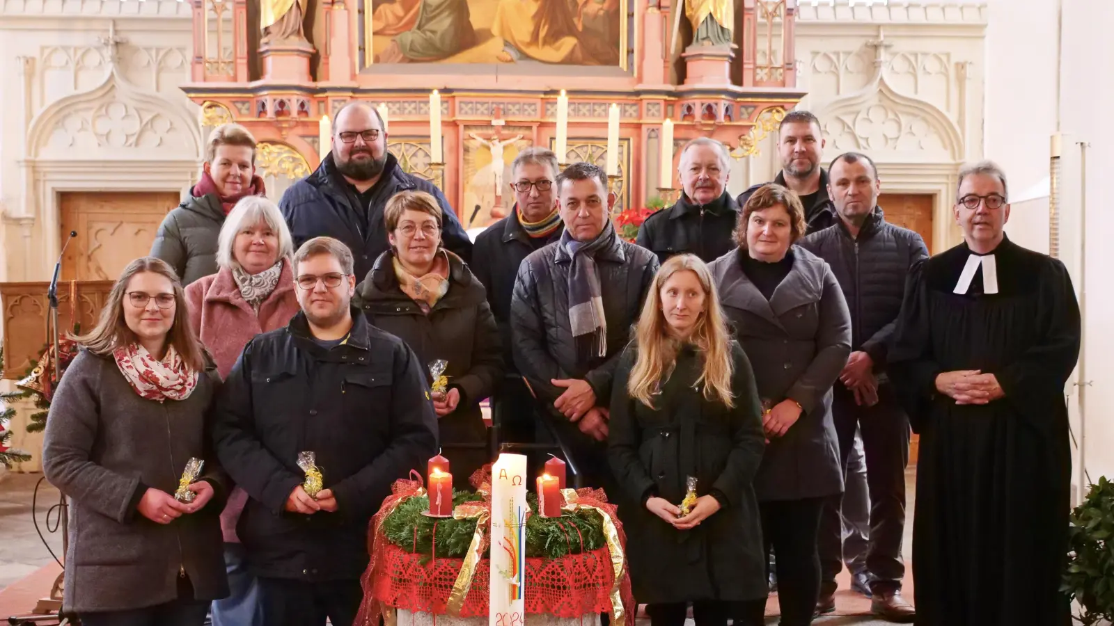 Der neue Kirchenvorstand. (Bild: Horst Bauer)