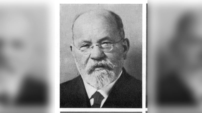 Ehrenbürger und Ortschronist, Oberlehrer Leonhard Bär, soll 2026 eine besondere Würdigung für die Herausgabe seines Geschichtsbüchleins im Jahre 1926 „Der Markt Floß in Vergangenheit und Gegenwart“ erfahren. (Repro: Fred Lehner)